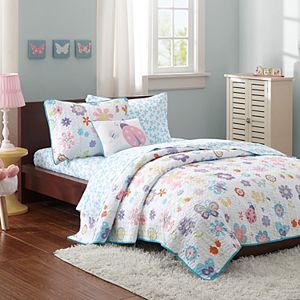 Mi Zone Kids Butterfly Bonanza Coverlet Set