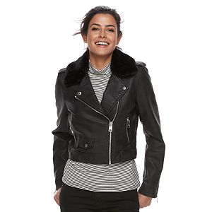 Women's Levi's Asymmetrical Faux-Leather Moto Jacket