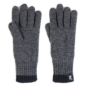 Men's Heat Holders Flat-Knit Gloves