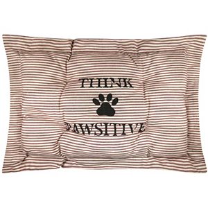 Park B. Smith Metro Farmhouse ''Pawsitive'' Nappy Pet Futon Pillow
