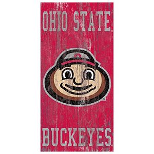 Ohio State Buckeyes Heritage Logo Wall Sign