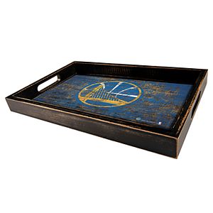 Golden State Warriors Distressed Serving Tray