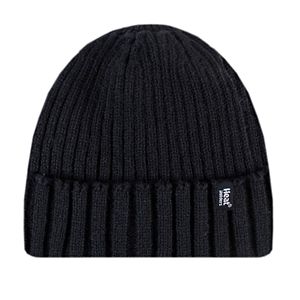 Men's Heat Holders Ribbed Knit Cuffed Beanie