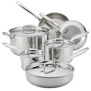 Breville Thermal Pro Clad 10-pc. Stainless Steel Cookware Set