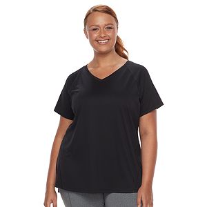 Plus Size Tek Gear® Performance Side Slit Base Layer Tee