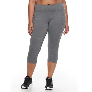 Plus Size Tek Gear® Performance Capri Leggings