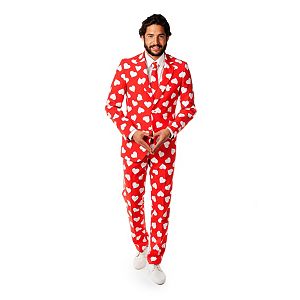Men's OppoSuits Slim-Fit Mr. Lover Lover Suit & Tie Set