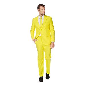 Men's OppoSuits Slim-Fit Yellow Fellow Suit & Tie Set