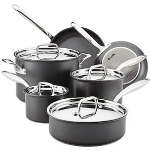 Breville Thermal Pro 10-pc. Hard-Anodized Nonstick Cookware Set
