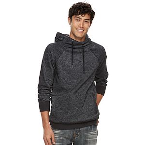 Men's Rock & Republic Textured Cross-Over Hoodie