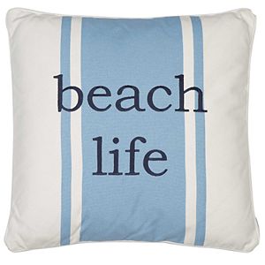 St. Maarten Beach Life Throw Pillow