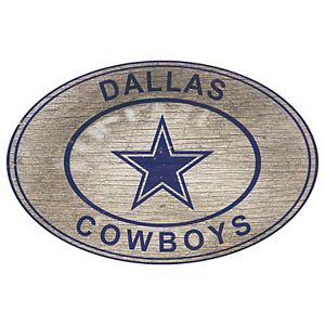 Dallas Cowboys Heritage Oval Wall Sign