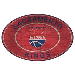 Sacramento Kings Heritage Oval Wall Sign