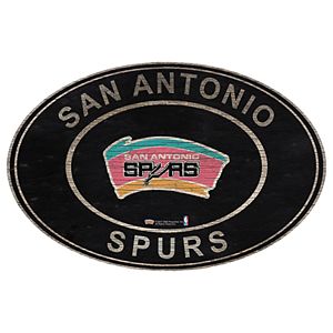 San Antonio Spurs Heritage Oval Wall Sign