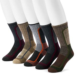 Men's Columbia 5-pack Performance Crew Socks