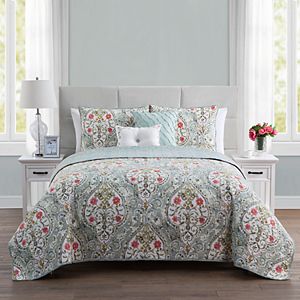 VCNY Evelyn Reversible Quilt Set