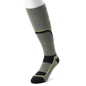 Men's Columbia Over-The-Calf Wool-Blend Cushioned Ski Socks