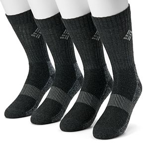 Extended Size Columbia Moisture-Control Performance Crew Socks