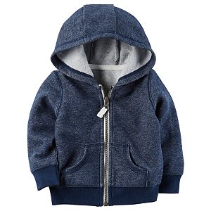 Baby Boy Carter's Heathered Fleece Cardigan