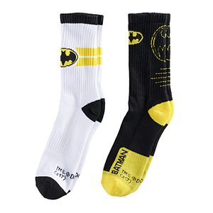 Boys' DC Comics Batman 2-Pack Crew Socks