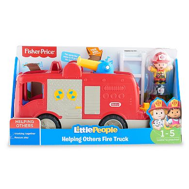 Fisher-Price Little People Helping Others Fire Truck