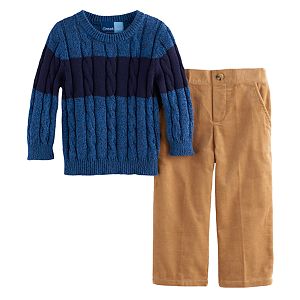 Baby Boy Great Guy Marled Sweater & Pants Set