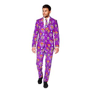 Men's OppoSuits Slim-Fit El Muerto Suit & Tie Set