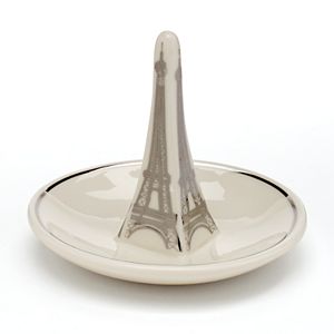 LC Lauren Conrad Eiffel Tower Ring Holder Trinket Tray