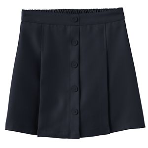 Girls 4-16 Chaps Button Front Skort