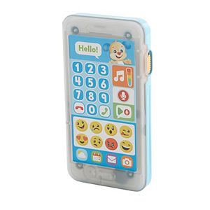 Fisher-Price Laugh & Learn Leave a Message Blue Smart Phone