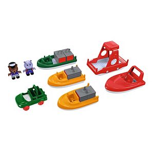 Aquaplay Boat 8-pc. Playset