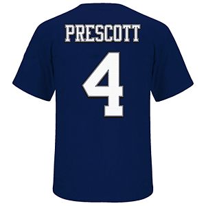 Big & Tall Dallas Cowboys Dak Prescott Name and Number Tee
