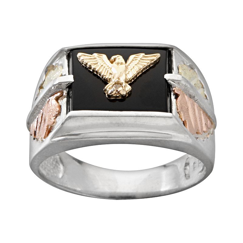 Mens Black Gold Ring Kohl's