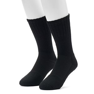 Men's GOLDTOE PowerSox 2-pack Midweight Crew Socks