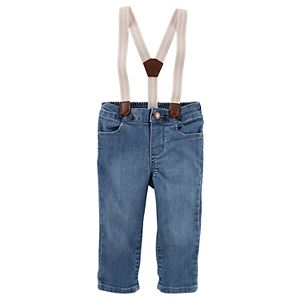 Baby Girl OshKosh B'gosh® Suspender Jeans