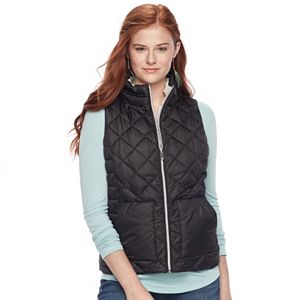 Juniors' SO® Sherpa Lined Puffer Vest