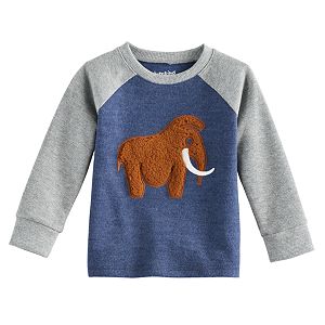 Baby Boy Jumping Beans® Thermal Raglan Graphic Top