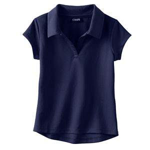 Girls 4-16 & Plus Size Chaps Short Sleeve Performance Polo Shirt