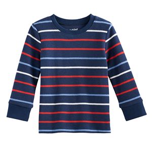 Baby Boy Jumping Beans® Striped Long Sleeve Top