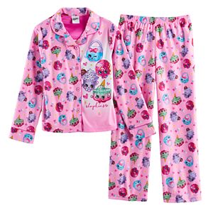 Girls 4-12 Shopkins Top & Bottoms Pajama Set