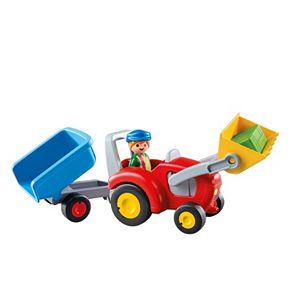 Playmobil Tractor & Trailer Playset - 6964