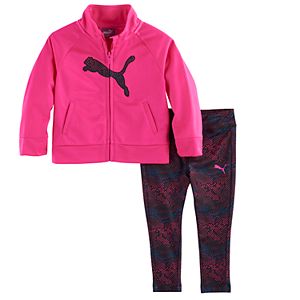 Baby Girl Puma Jacket & Leggings Track Suit Set