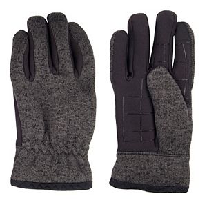 Men's Levi's® Heathered Knit Touchscreen Gloves
