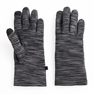 Women's Cuddl Duds Faux Fur Lined Flex Fit Tech Gloves