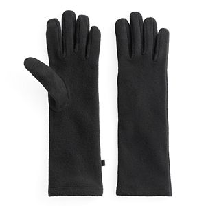 Women's Cuddl Duds Long Fleece Tech Gloves