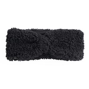 Women's Cuddl Duds Faux Shearling Reversible Headband