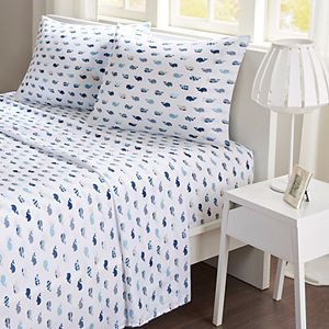 Mi Zone Whales Microfiber Sheet Set