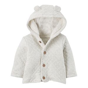 Baby Carter's Sherpa Hood Quilted Jacket