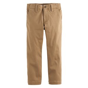Boys 4-7x Lee Dungarees Slim Fit Original Khaki Pants