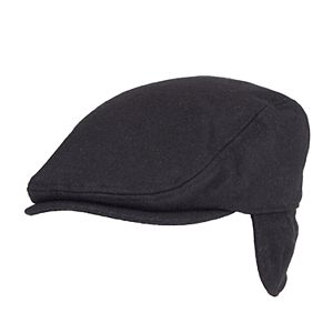 Men's Dockers® Wool-Blend Quilted Melton Earflap Ivy Cap